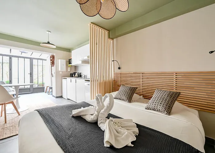 Appartement L'Oasis Parisien - 2 pers - Métro Oberkampf