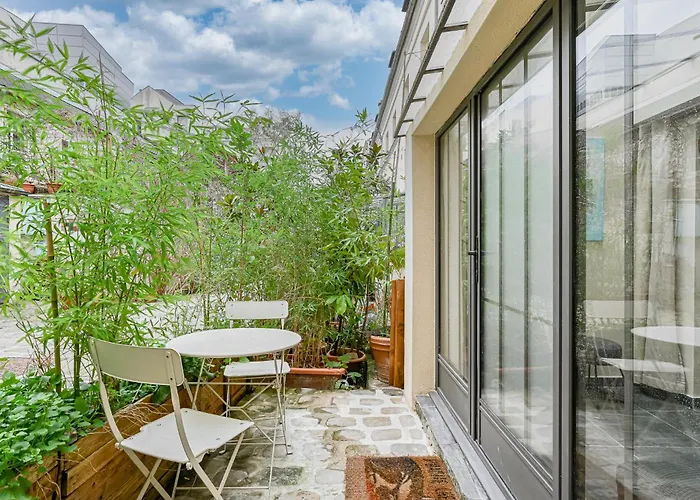 Appartement L'Oasis Parisien - 2 pers - Métro Oberkampf